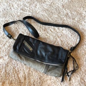 Diesel Industries shoulder fold over purse